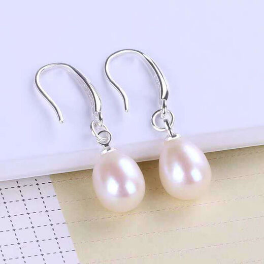 Yuelanshi Imitation Pearl Earrings Women's Long Style Earrings Fashion Earrings Bestie's Same Style Earrings 88 Long Imitation Pearl Earrings