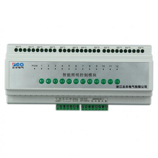 12-way intelligent switch controller module power supply lighting centralized wireless network remote programming lighting panel smart ordinary type without display