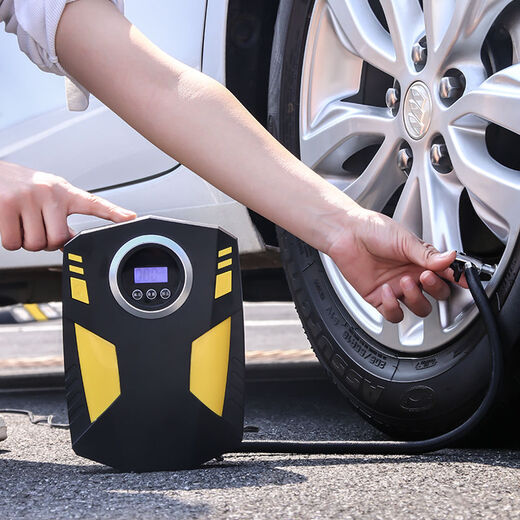 Runqun car air pump car portable car electric tire multi-function 12v car air pump digital display car air pump