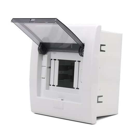 施耐德电箱24路暗装配6/20路室内明装30漏保开关家用4回路(明装)塑底塑 (明装)塑底塑面6回路