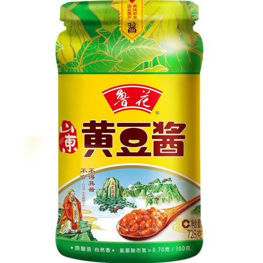 鲁花黄豆酱728g  炒菜拌面调料酱下饭酱