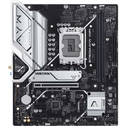 华硕（ASUS）13代CPU主板 i7 13700kf 13790f 13700f 散片 盒装 板U套装 B760M-AYW WIFI DDR5 哎呦喂 i7-13790F盒装【三年联保】
