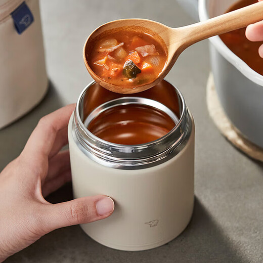 ZO JIRUSHI (ZO JIRUSHI) beaker lunch box jar vacuum stainless steel insulation lunch box portable student bento box KA SW-KA40 green 400ml
