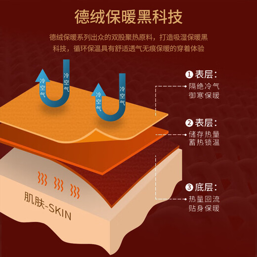 MiiOW Double-sided German Velvet Warm Top Men's Basement Shirt for Autumn and Winter Thickened Brushed Seamless Large Size Short-Sleeved T-shirt Can Be Weared Outside White (Double-sided Velvet Model) XL 135-150Jin Jin is equal to 0.5 kg Slim Fit