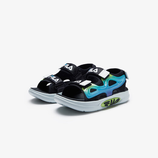 Fila Meteor Sandals 2 Boys (26-32) Velcro Sandals Boys Shoes Soft Sole Wading Shoes Legend Blue/Fila White 32