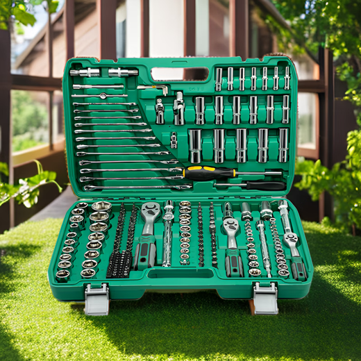 DIONO Auto Repair 121-piece Auto Repair Tool Set Car Repair Set Socket Wrench Combination Tool Maintenance Tool Main Image