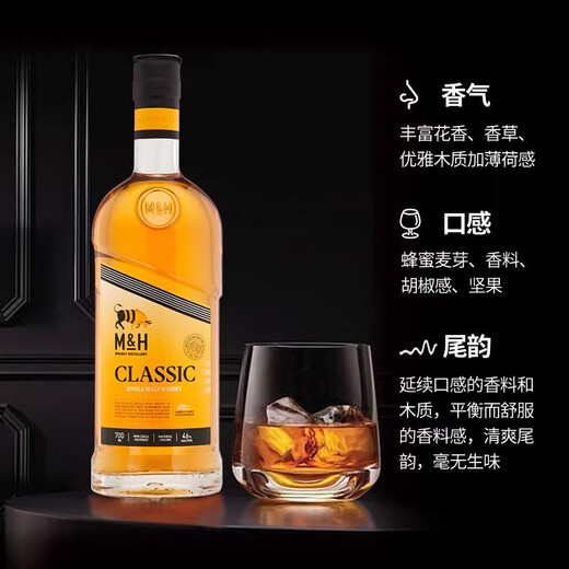 Jitum / H Milk and Honey WWA2023 Gold Award Single Malt Whisky Set élément de vin étranger importé (Sherry + tourbe + baril d'origine + baril de vin rouge