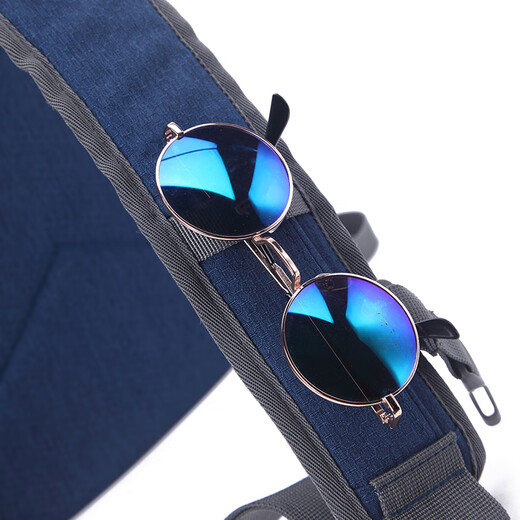 Swiss Army Knife (SWISSGEAR) waist bag crossbody bag men's shoulder bag Swiss chest bag men's bag business casual sports cycling bag dark blue large size