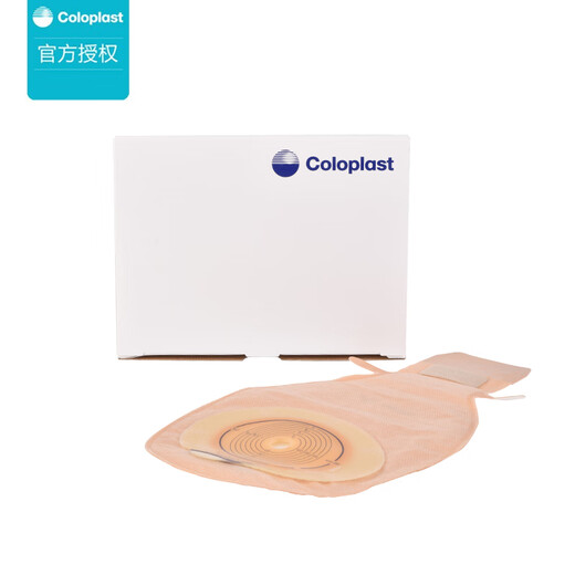 康乐保（coloplast）15541胜舒一件式造口袋肛肠造瘘袋开口袋15251造口护理用品 15251半透明【5个】