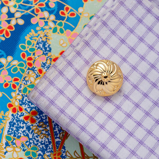 KFLK shirt cuff links men's sleeves stud shirt buttons business gifts retro aristocratic French cuff buttons lettering custom gold