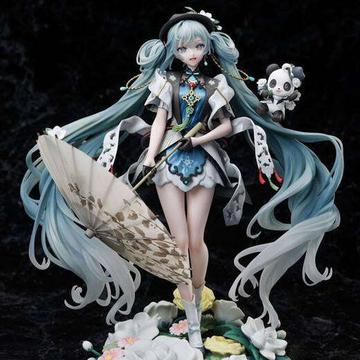 Hatsune Miku Figur Pipa Hatsune überfallen auf zehn Seiten der zweiten Dimension Sailor Moon Model Ornament Blind Box Hatsune Miku Wünsche [ewiges Land] Höhe über 20 cm