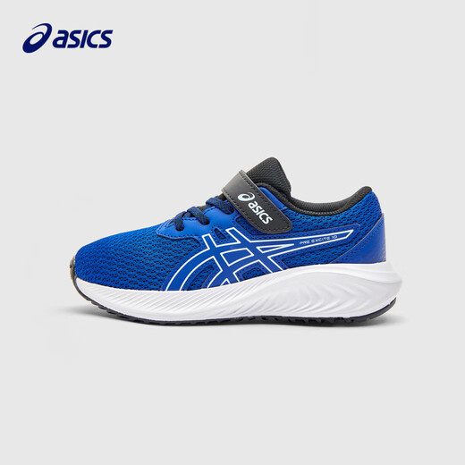 ASICS Children's Shoes 2024 New Breathable Mesh Sports Running Shoes for Boys and Girls Durable Rubber Shock Absorption 1014A297