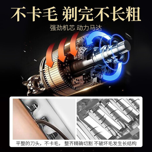 TrueX electric private parts men's pubic shaver women's shaver bikini armpit hair trimmer nose hair remover hair removal device removes body hair, removes leg hair, anal hair, armpit trimming and shaves the vagina, rechargeable 4-head multifunctional hair removal device