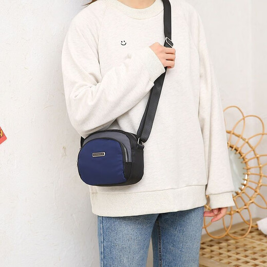 QUEENJOY cross-body women's bag 2023 new style middle-aged mother versatile single shoulder crossbody bag elderly mobile phone change shopping bag red