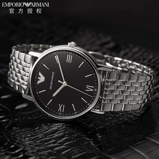 Emporio Armani Regardez les affaires pour hommes décontractés pour le quartz de la mode Regardez un cadeau d'anniversaire pour le petit ami AR11152 Boîte-cadeau d'amour
