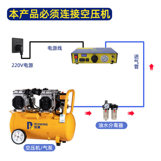 锐翼升级款RW983AM点胶机 全自动 快干胶滴胶机  硅胶灌胶机 983AM【高浓稠胶水专用点胶机】