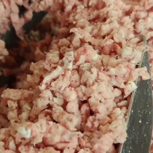 Baichan fresh chicken stand puree chicken puree chicken stand feeding dog food homemade semi-moist dog food cat food raw bone meat fresh minced meat 2.5Jin Jin equals 0.5kg / bag vacuum packaging chicken skeleton puree 11.25kg total 22.5Jin Jin equals 0.5kg