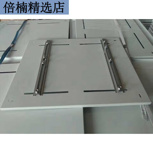 Floor heating water distributor back plate water collector installation hanging plate 800 iron back plate 550 stainless steel back plate exposed back plate 550*450mm stainless steel back plate