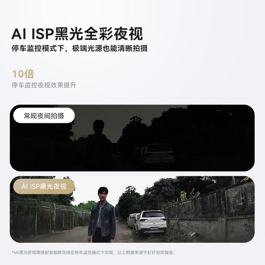 Dandapai driving recorder MINI7X 4K black light night vision 128G built-in storage 4G remote interconnection