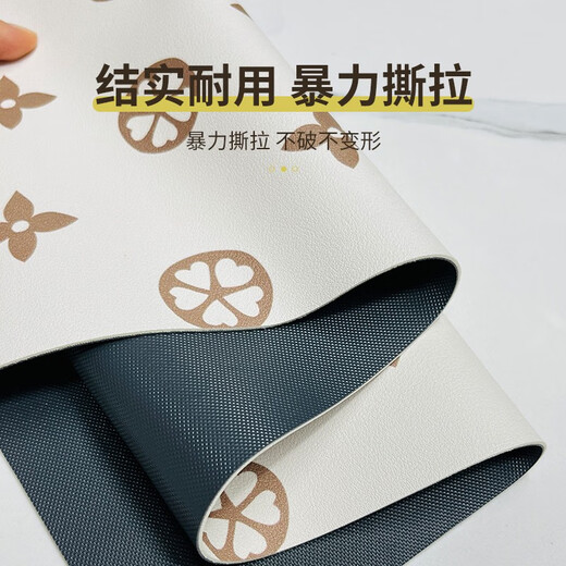 Baifei washing machine mat dust cover waterproof sunscreen microwave refrigerator cover PVC leather washing machine mat McDull baby suitable for washing machine/single-open refrigerator 60x60cm