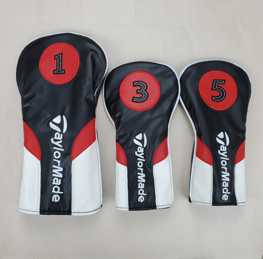 Golf club cover number one wood cover club head cover club protective cover hat cover ball head cover SN9767 No. 5 wood white