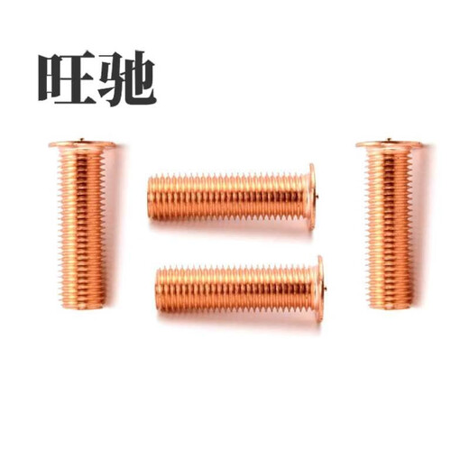 Wangchi welding screw GB902.3 spot welding screw 304 stainless steel welding stud spot welding column M3M4M5M6M8 10 welding screws 10x20