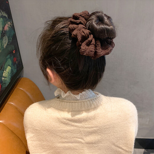 Skin Beauty Simple Folded and Fluffy Hair Rope (3 Pack) Ball Head Large Intestinal Hair Tie High Ponytail Scalp Band MF8216 Skin Beauty Simple Folded and Fluffy Hair Rope (3 Pack) Ball Head Large Intestinal Hair Tie High Ponytail Scalp Band MF8216