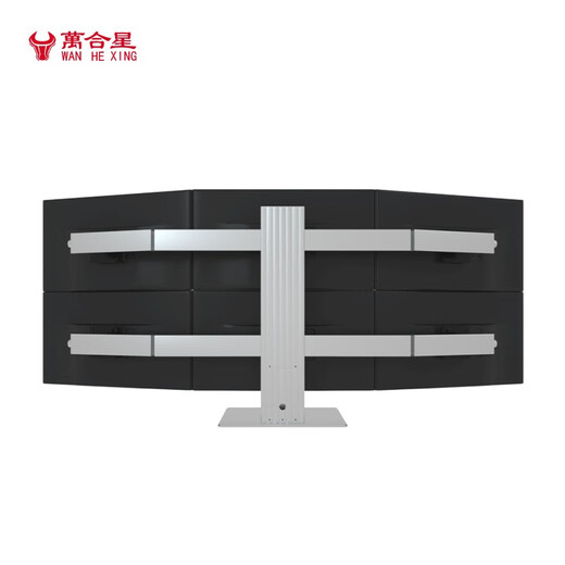 WAN HE XING WAN HE XING multi-screen computer six-screen professional stock traders use one multi-screen stock and foreign exchange futures assembly computer institutional version 15th generation U9 64G 2000G丨Aesthetic bracket 27-inch 2K monitor complete set (including door-to-door installation)