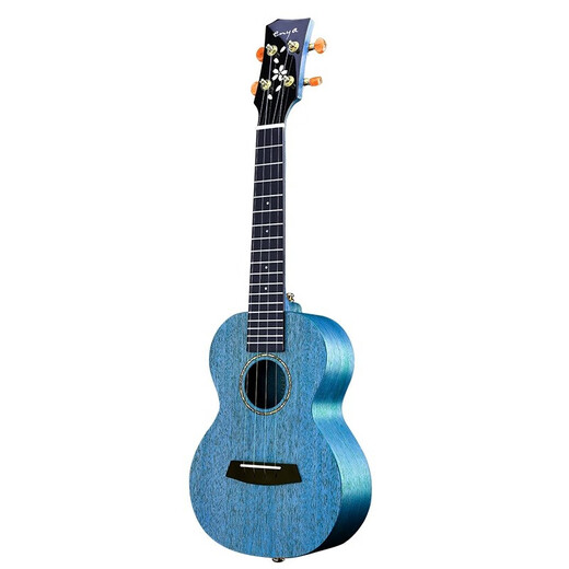 Enya Cherry Blossom MS Full Single Mahagony Core Wood Ukulele UKLILI Full Single Play Adult weiblich kleine Gitarre 26 Zoll Blau Kirschblüten Sie Original -Soundtrack