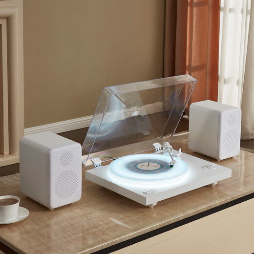 ARKROCKET retro vinyl record player Polaris Polaris second generation luminous turntable split lp gramophone Bluetooth audio living room ornaments Chinese Valentine's Day birthday gift Polaris set (including audio)