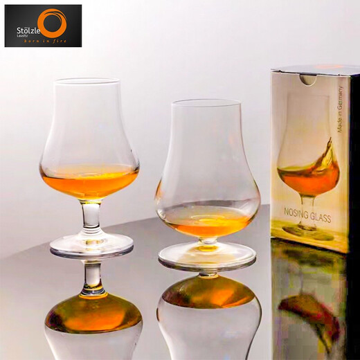 Soyat stolzle German imported crystal professional whiskey cup tulip scent cup tasting brandy wine glass (Germany) professional scent whiskey cup 195ml