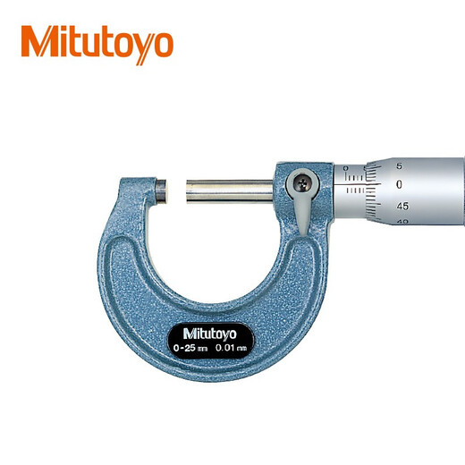 Mitutoyo outer diameter micrometer spiral micrometer high-precision micrometer imported from Japan 103-129/0-25mm/0.001