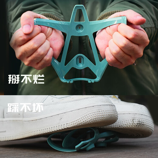 Dahang bicycle water bottle cage P8D10 accessories road bike mountain bike outdoor sports equipment K3 universal punch-free snap-on fiberglass water bottle cage green