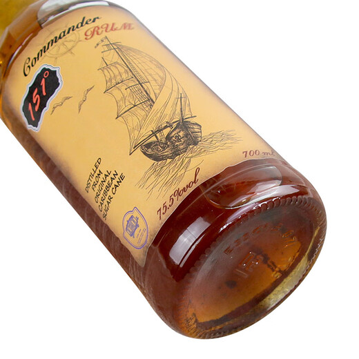 
Chier imported foreign wine Gaomandel 151 rum high spirits 75.5 degrees Bar flame cocktail mix 700mL 1 bottle *