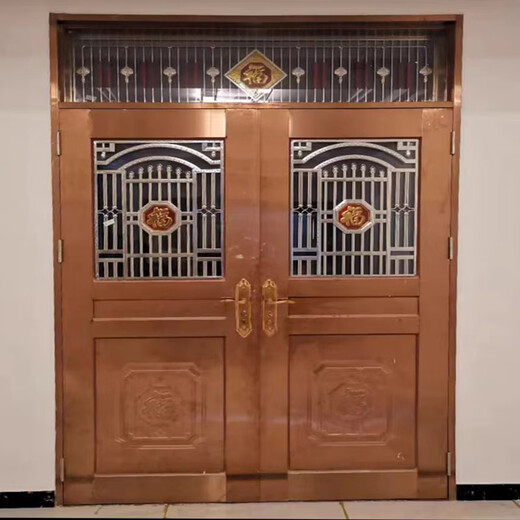 JRB家瑞堡双开大门入户门进户门别墅防盗门阳台农村自建房家用不锈钢大门 双开门款式5