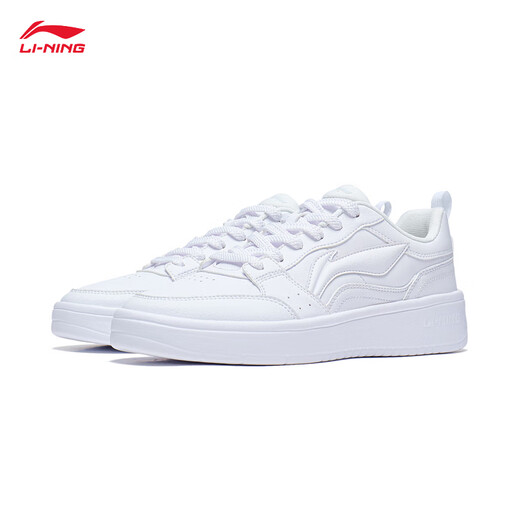 Li Ning Yuanbao丨Classic casual shoes women's shoes classic white shoes versatile soft sports shoes AGCT340