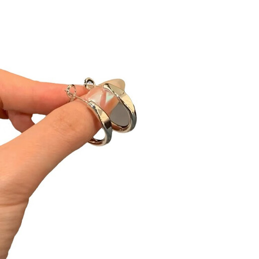 Miao Yijia earrings earrings 925 silver needle 2025 new earrings female birthday gift girls temperament high-end jewelry cold style high-end earrings a pair