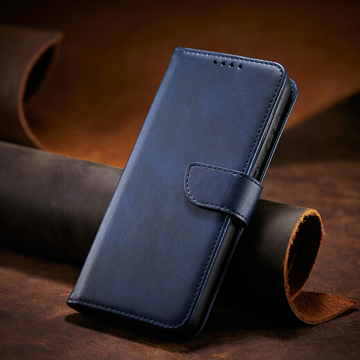 Hongweike es adecuado para OppOA53 Case de teléfonos móviles Flip Flip Cuero Case 5G Versión PECM30 Case de tarjeta de billetera Full Inclusive Full-Fall Soft Shell Inner Hebilla Magnética Portada protectora Men y Women Case de cuero Hebilla Estuche de cuero-Black Oppoa53 (5G)