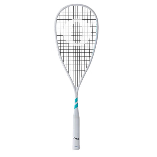 OLIVER LUNAR125 carbon fiber squash racket 125g ultra-light men's and women's beginner competition training racket blue and white get a big gift package with your order shipped by SF Express