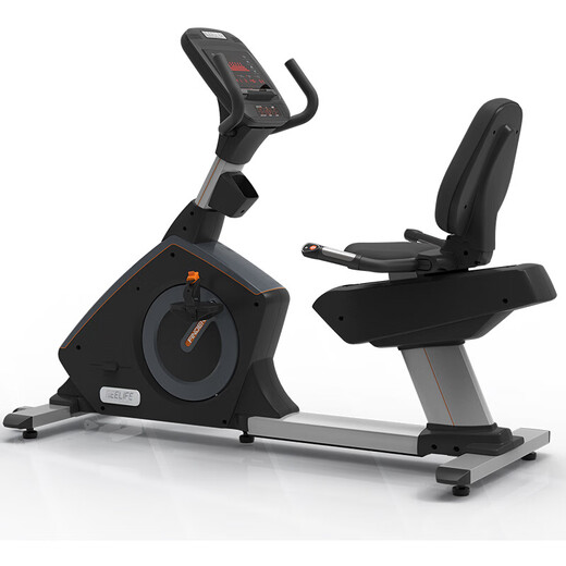 REELIFE self-generated commercial horizontal exercise bike, recumbent magnetically controlled power bicycle fitness equipment R300