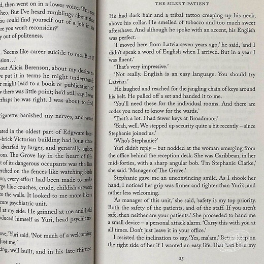 沉默的病人 英文原版 The Silent Patient 小说 Alex Michaelides