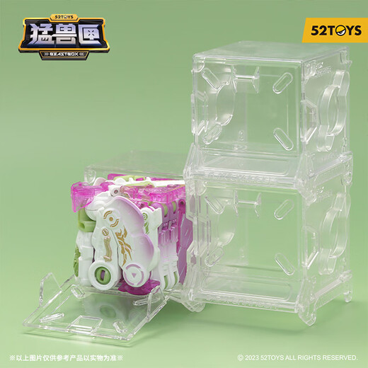 52TOYS猛兽匣莲花兰花螳螂蒸汽波同模变形玩具可动模型潮流手办