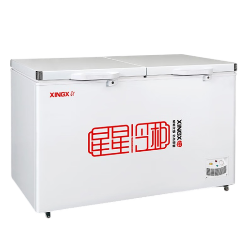星星（XINGX）冰柜BD/BC-518G商用卧式大冷柜 冷藏冷冻转换保鲜冰箱 雪糕冰冻柜急冻速冻大冰柜 BD/BC-518G（约冻肉673斤）