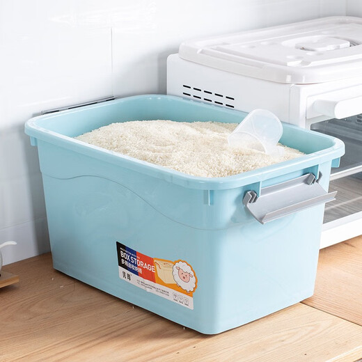 Chenzhi Shangpin Extra Large Toy Storage Box Plastic Organizing Box Extra Large Clothes Storage Box Clothes Quilt Storage Box Crystal Blue 80# (Length 46* Width 32* Height 26) Four Wheels