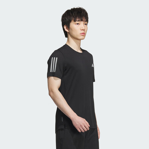 Adidas阿迪达斯2024夏男训练短袖舒适透气T恤 JF1473 2XS
