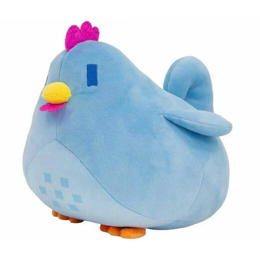 星露谷物语周边抱枕StardewValley动漫毛绒玩具公仔 20CM(棕色) 20CM(米白色)小鸡 小鸡