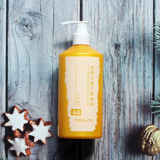 Feiling Tornado Curling Cream Elastin Moisturizing Styling Long-lasting Anti-frizz Curl Serum Styling Moisture 6.0 Feiling Tornado 450ml Elastin