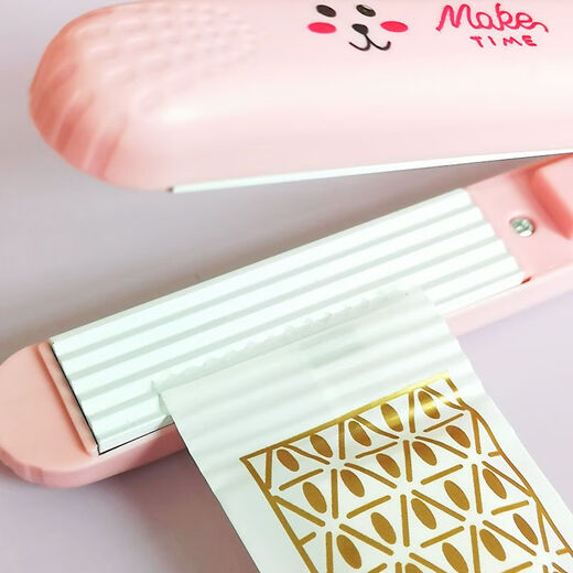 Sailotou household mini hand-pressed portable nougat sealing machine snowflake milk jujube packaging bag sugar paper small bag sealing machine new 9cm sealing wave belt box