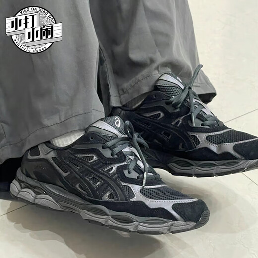 亚瑟士（asics）gel nyc 运动鞋复古男鞋减震情侣户外休闲鞋跑鞋春冬 1203A280-020【未来科技银灰】 39.5