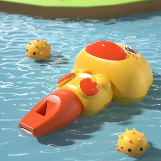Taoqi duck children's whistle toys blowing and playing baby can blow mini whistle baby instruments for boys and girls birthday gift box